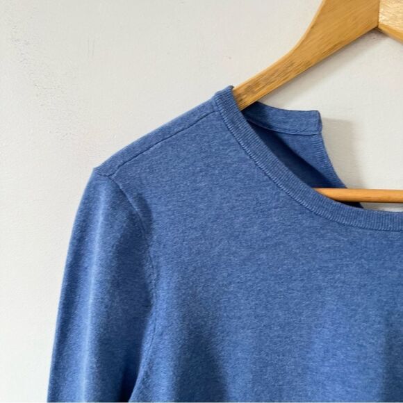 Tommy Hilfiger Light Blue Crewneck Long Sleeve Sweater - Picture 8 of 9